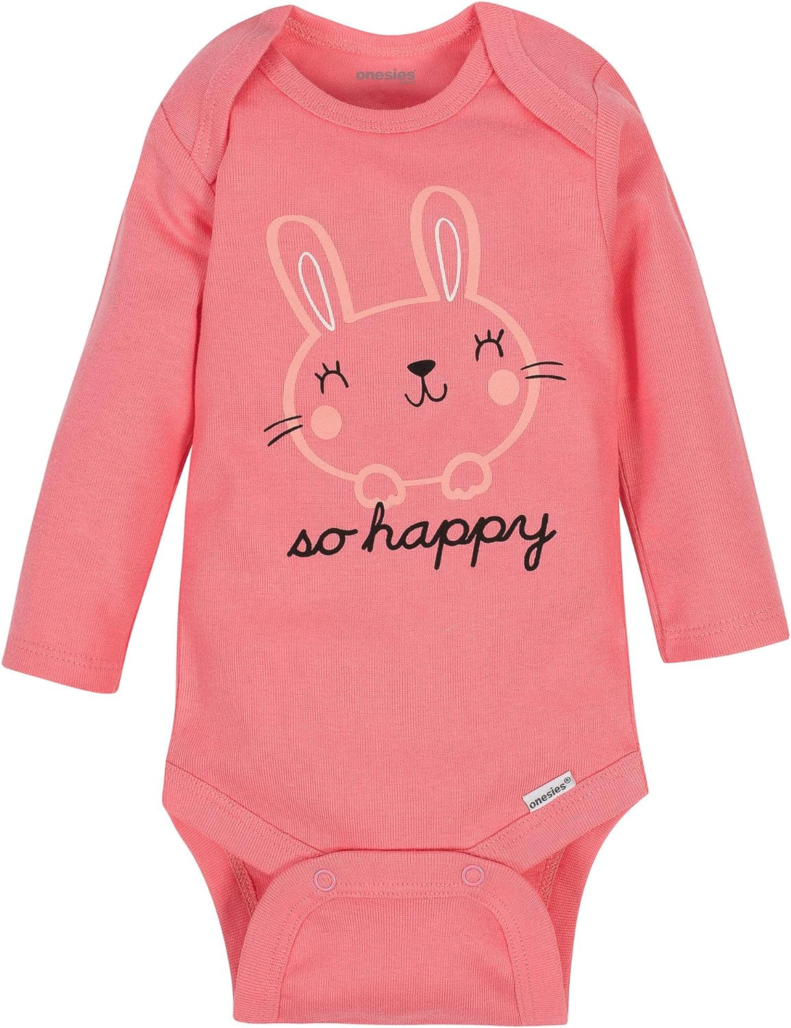 Baby-Girls 6-Pack Long Sleeve Bodysuits