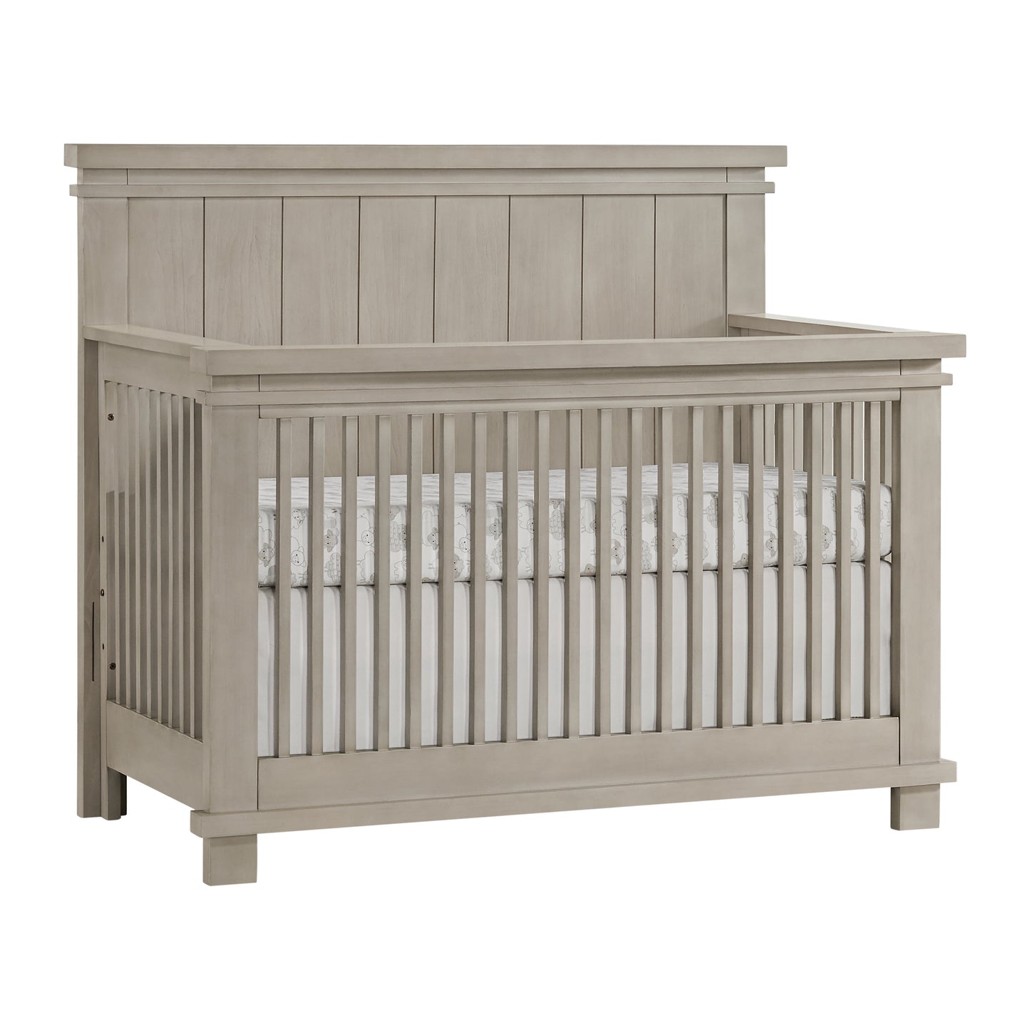 Hampton 4-In-1 Convertible Crib, Stone Wash, Greenguard Gold Certified